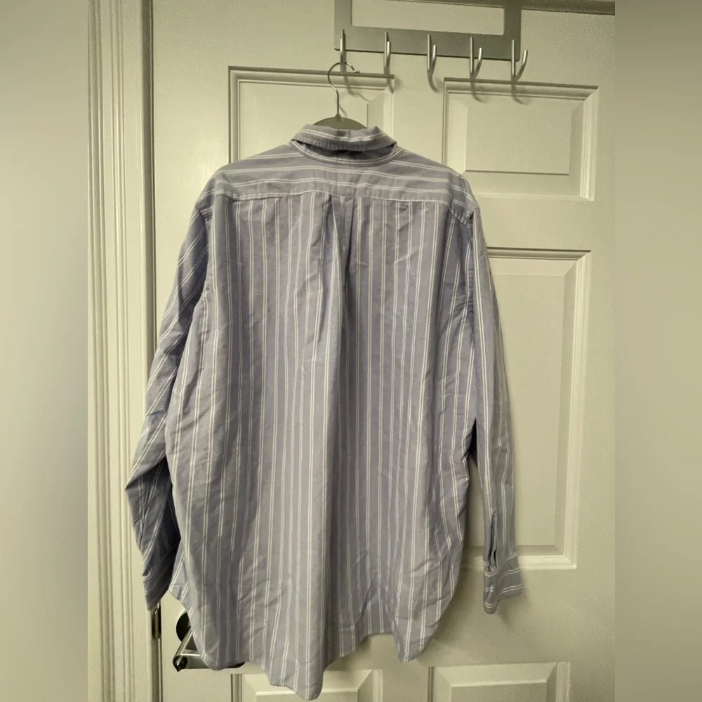 Excellent used condition men’s 18 neck Ralph Lauren striped button up - Picture 5 of 6